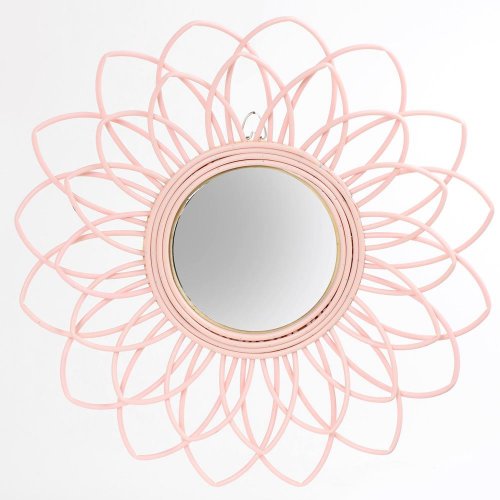 Zrkadlo st. ružová  39cm