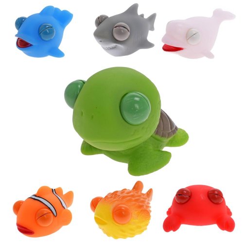 Stláčacie morské zvieratko 8cm