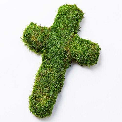 Machový kríž 30cm