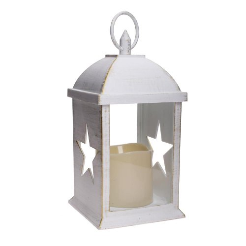 Lucerna led s hviezdou white/gold