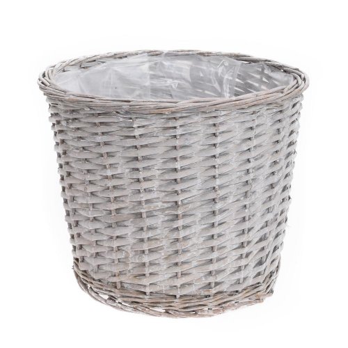 Obal prútie sivý 38x38x30 cm hd-090/v