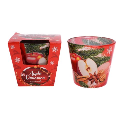 Voň.v skle apple+cinnamon115gr/sas9033/