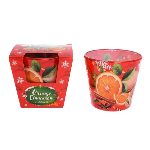 Voň.v skle orange+cinnamon115gr/sas9034/ - Veľkonočné vajíčka