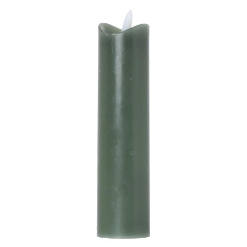 Sviečka led 50x200mm olivegreen ax5433230