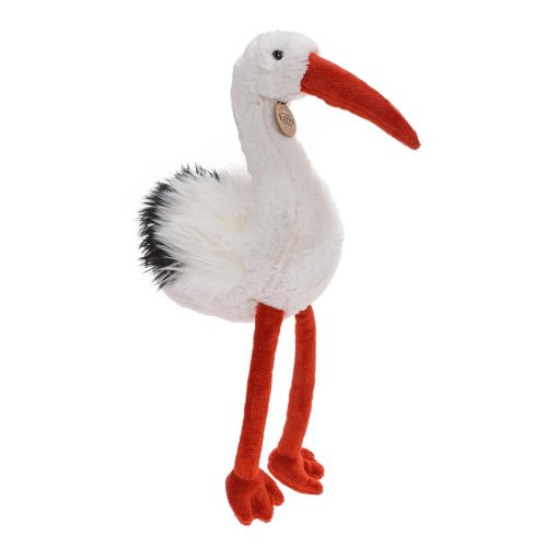 Plyšový bocian 39 cm eco-friendly - Umelé kvety