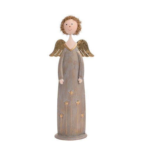 Anjel hne/zla plech 30*11*6cm