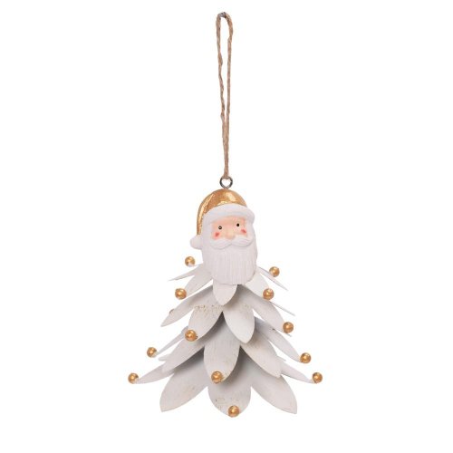 Záves santa bie/zla plech 11*9*9cm