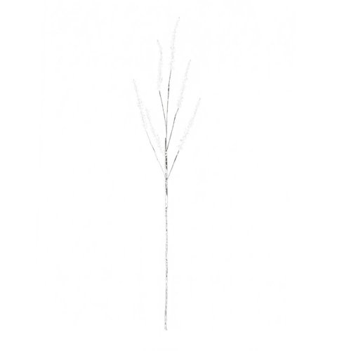 Konár tráva ľadová, strieborná 66cm