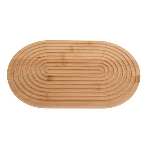 Podložka oválna drevená 32,5*20*1,2cm - Vianočné dekorácie