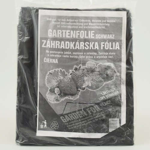 Fólia čierna jahody 1,2x10m