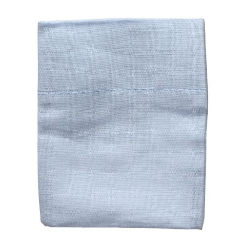 Vrecko plátno sv modrá 10,5cmxh14  bez šnúrky