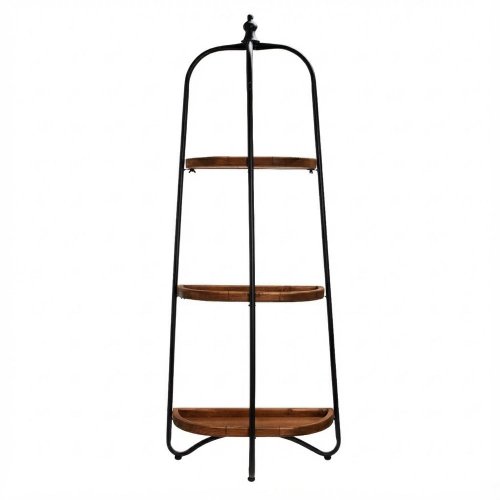 Stojan 3 podlažia plech/kov 53*22*135cm