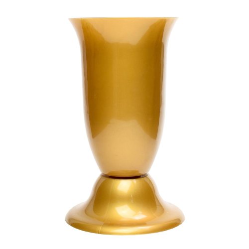 059 váza stará uh 13 m zlatá/13xv24cm/