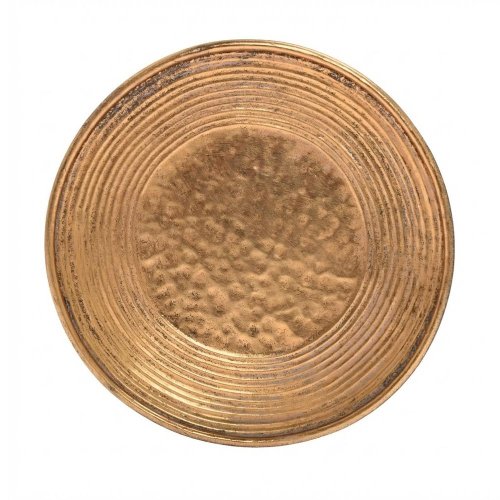 Tácka zlatá s plech 31,5*3,5cm - Vianočné dekorácie