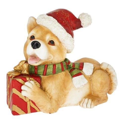Pes santa ležiaci hne/čer mgo 37,5*20*30,5cm