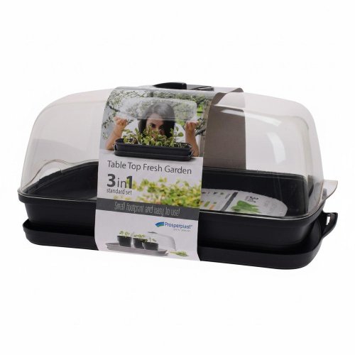 Dreh400p sadbovač respana s polykarb.strieškou table greenhou.antr. 39,1x25,7xv18,5cm