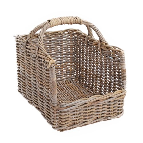 Kôš krbový z ratanu 40x30x26/39cm sr-76-524/m