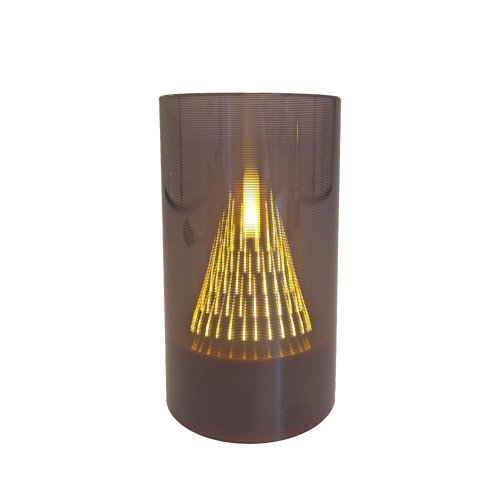 Svet.led valec 76/125 biely,plameň bie/147