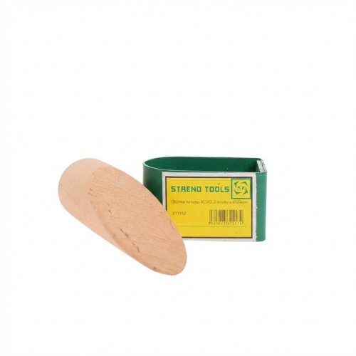 211302 objímka na kosu, s dreveným klinkom