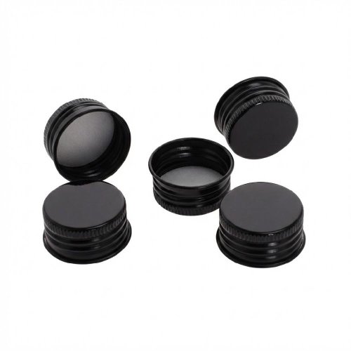 Zátka kov.so závitom 28x18čierna