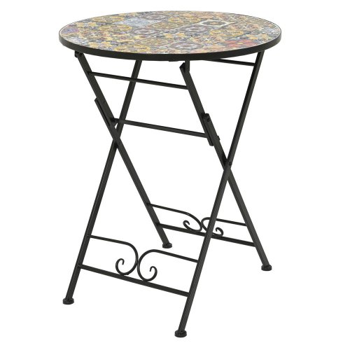 Stôl bistro braga oceľový vonkajší d.60cm h.76cm