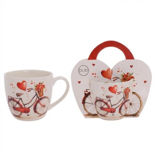 Šálka 460ml roman. bicykel