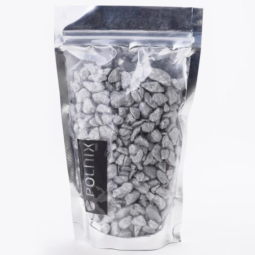 51.007.02.01 kameň dekoračny strieborný 9-13mm 0,50kg