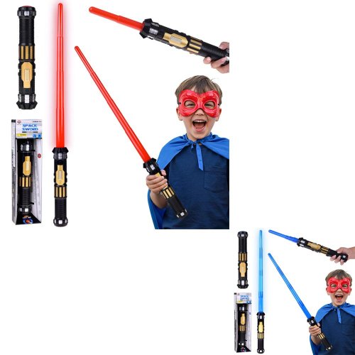 Rozťahovací svetelný meč hviezdneho bojovníka – svetlo a zvuk - Vianočné osvetlenie