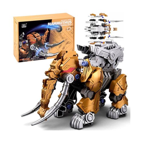 Mechanický skladací model mamut