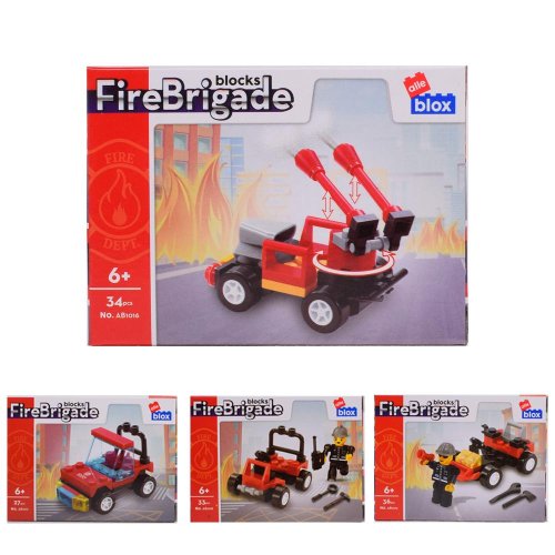 Stavebnica hasiči, mix - Umelé kvety