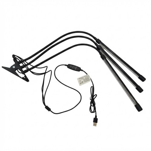 Lampa led na podporu rastu rastlín 3-ramenná