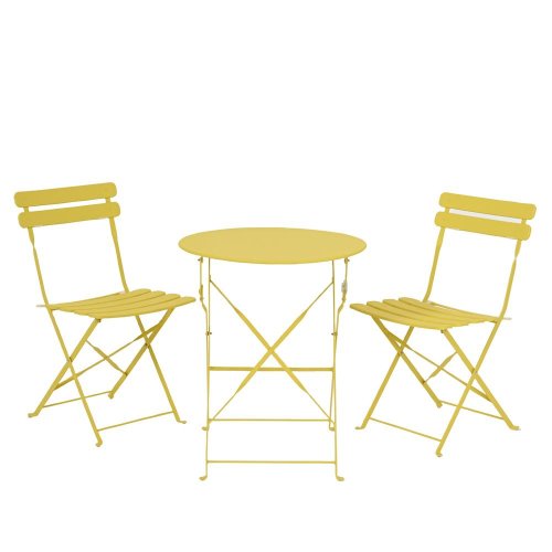 Nábytok záhradný stôl/2stoličky ocel helsingborg