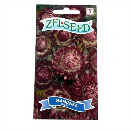 Slamienka hnedá 0,45g - Vianočné dekorácie a ozdoby