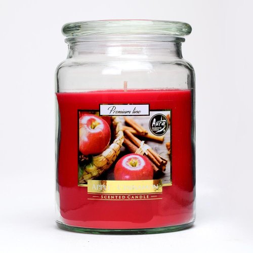 Voň.v skle s vrchn.jablk+škor./snd99-87/500gr 15cm