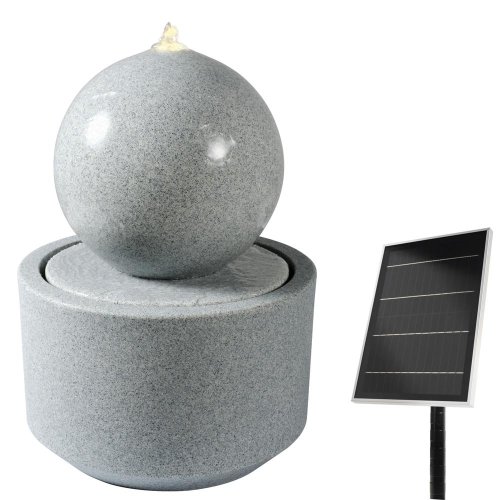 Fontána solár okrúhla vonkaj. v54/pr.40cm - Umelé kvety