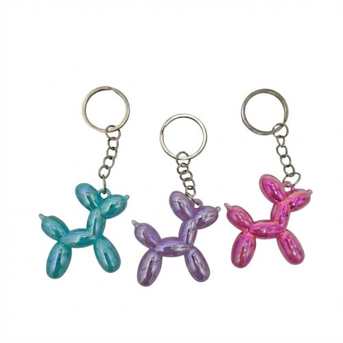 Kľúčenka pes mix farieb