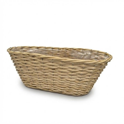 Obal prútie ovál naturálny 49*20*18cm