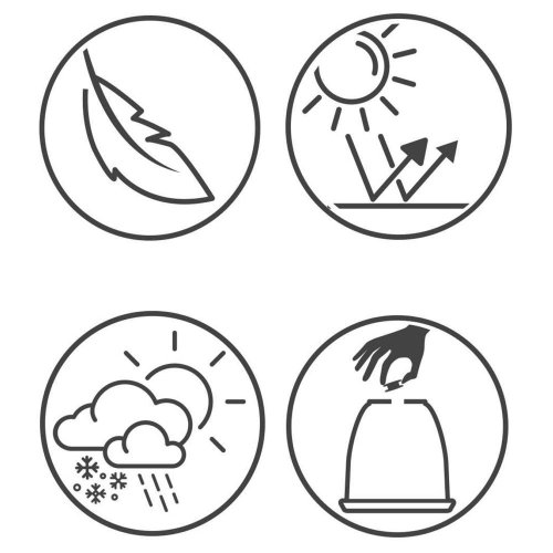 Kvetináč na nožičkách malý čierny zoe z hliny