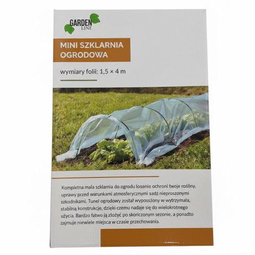 Záhradný skleník mini sada 1,5/4m skladací *5417