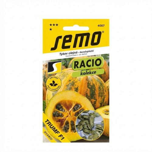 Tekvica triumf na semená 11s - Vianočné stromčeky