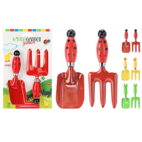 Náradie záhradné lopatka/hrabličky 3ass