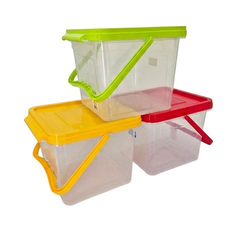 Vedro uh 6,3l 19x22x24 cm hranaté s vekom klc