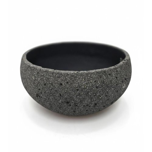 Kv-46 kvetináč umelý kameň granite misa šedá 50x25 - Vianočné dekorácie