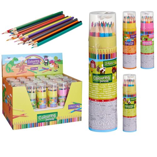 Farebné ceruzky 24 ks