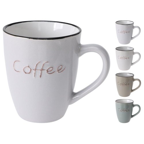 Šálka z kameniny coffee 4ass 350ml