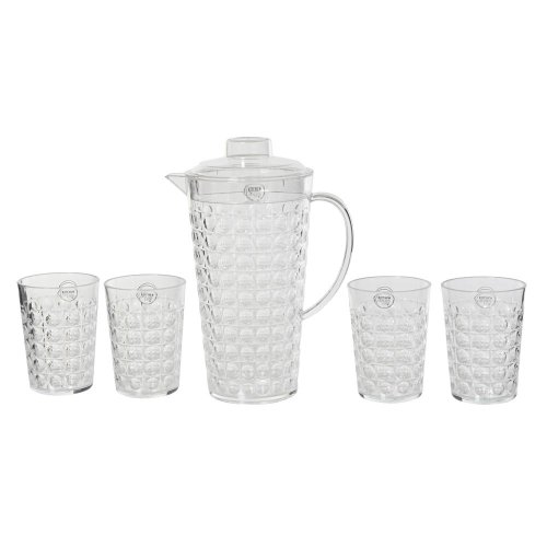 Džbán / poháre plast pr.13/v25,5cm