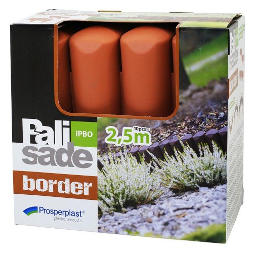 Ipbo palisáda terakota 2,5x45xh22,8/13cm - Jesenné dekorácie