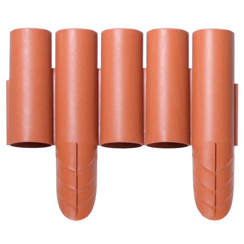 Ipalplus palisáda terakota 2,35mxh25/15cm - Jesenné dekorácie