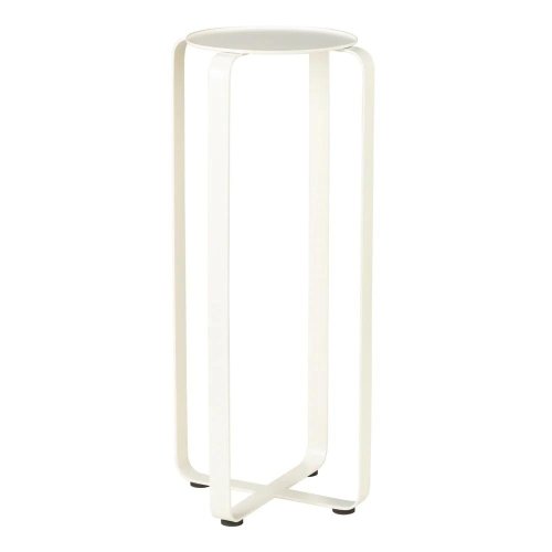 67465 stojan na kvety satin white mat 104/51 v51cm