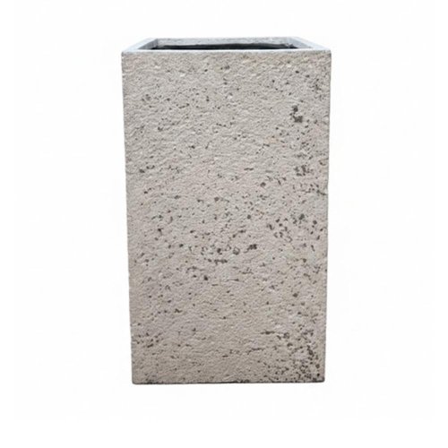 Kv-43 kvetináč umelý kameň granite kváder vysoký pieskový  43x43x80